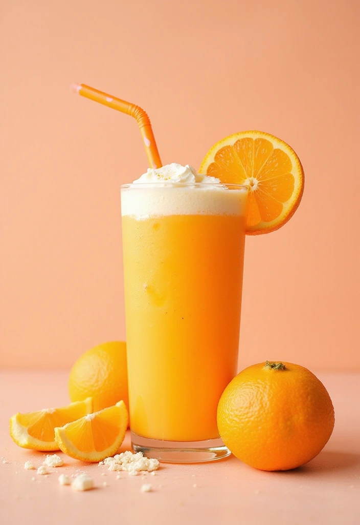 28 Easy Smoothie Recipes Healthy and Perfect for Mornings - 7. Orange Creamsicle Smoothie