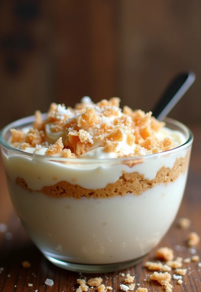 28 Healthy Breakfast Recipes: Easy and Energizing Smoothie Bowls - 15. Coconut Cream Pie Bowl