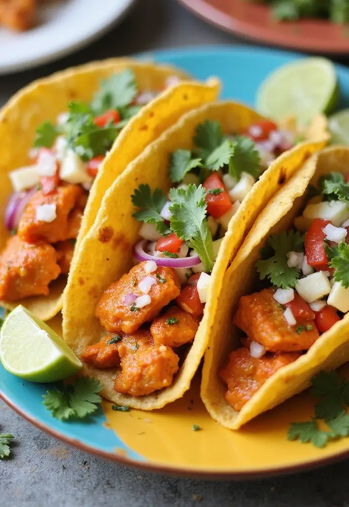 28 Healthy Buffalo Chicken Recipes That Are Spicy and Guilt-Free - 12. Buffalo Chicken Tacos