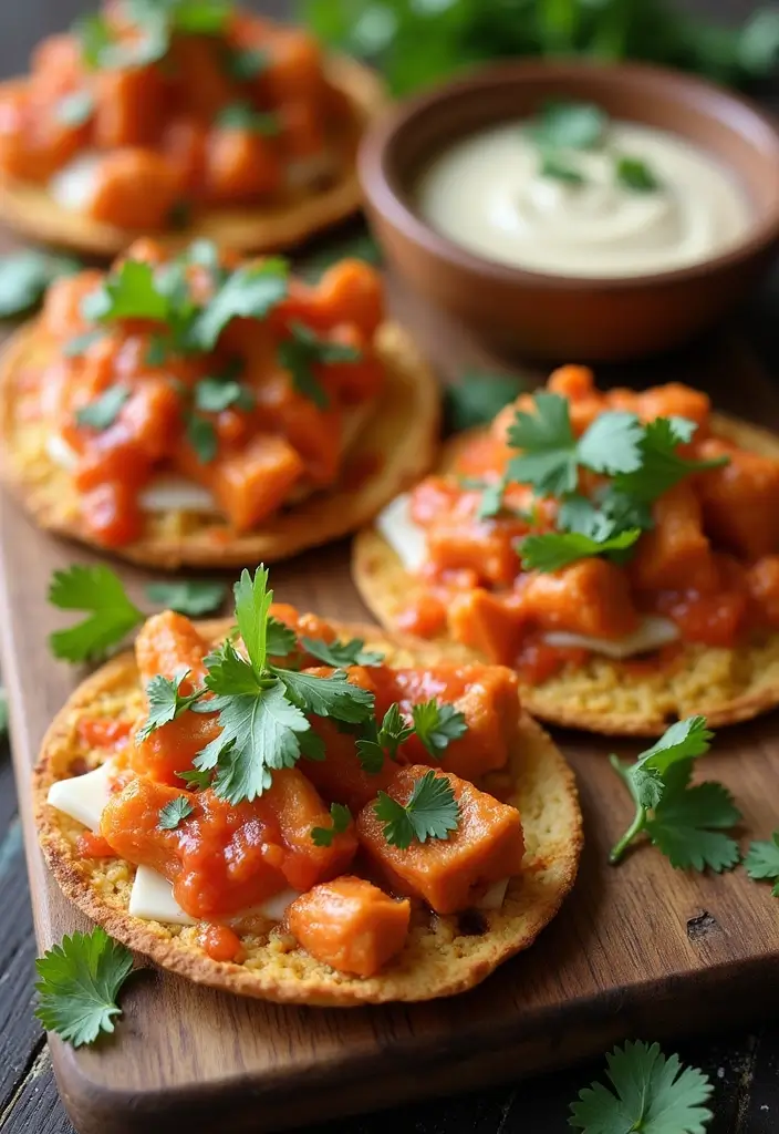 28 Healthy Buffalo Chicken Recipes That Are Spicy and Guilt-Free - 19. Buffalo Chicken Flatbreads