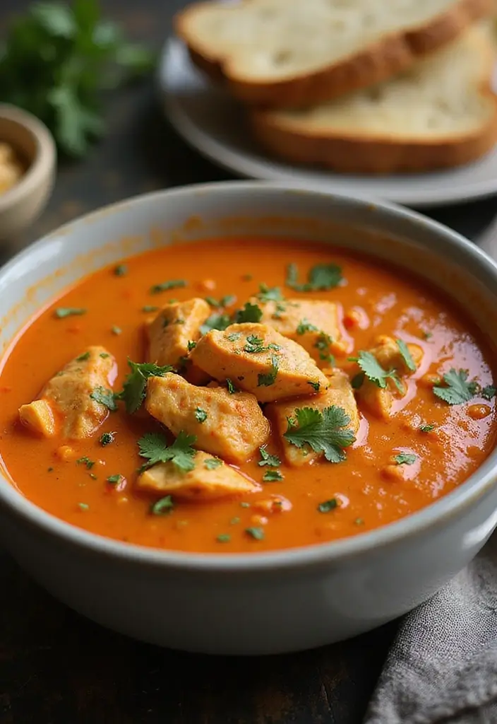 28 Healthy Buffalo Chicken Recipes That Are Spicy and Guilt-Free - 8. Spicy Buffalo Chicken Soup