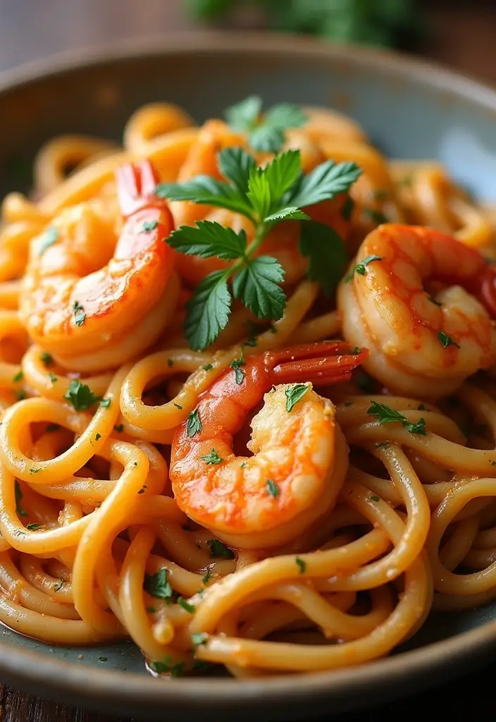 28 Healthy Cajun Chicken Pasta Recipes That Bring the Spice - 4. Spicy Cajun Chicken and Shrimp Pasta
