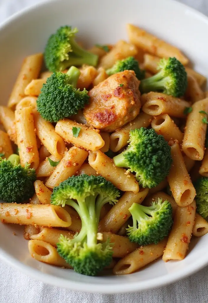28 Healthy Cajun Chicken Pasta Recipes That Bring the Spice - 9. Cajun Chicken Pasta with Broccoli