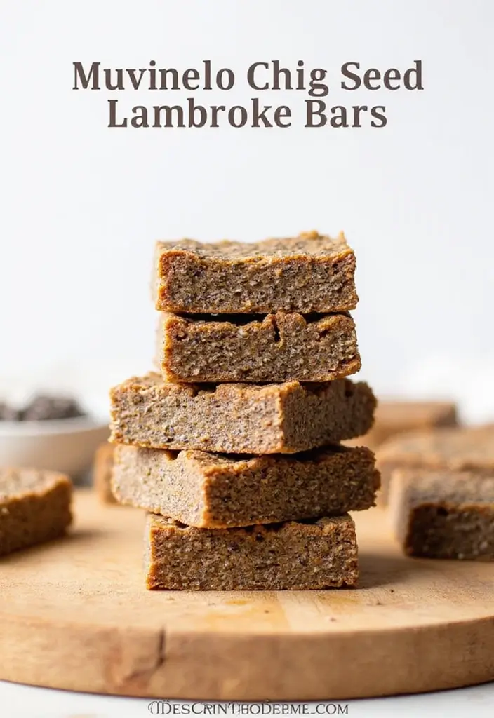 28 Healthy Chia Seed Recipes Packed With Protein - 14. Chia Seed Protein Bars