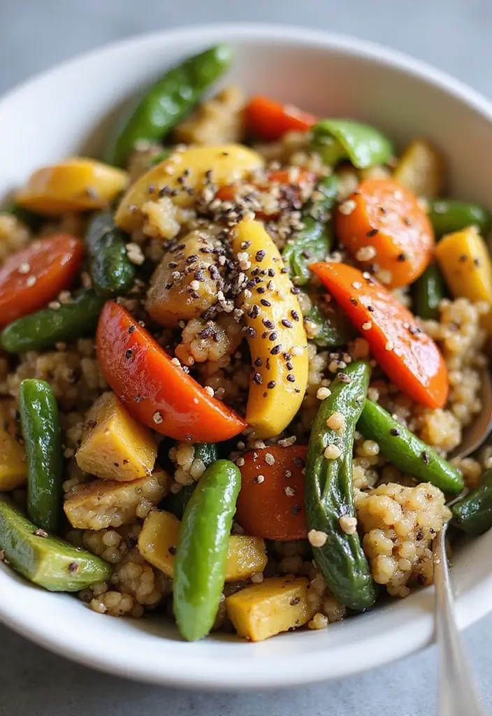 28 Healthy Chia Seed Recipes Packed With Protein - 18. Chia Seed Veggie Stir-Fry