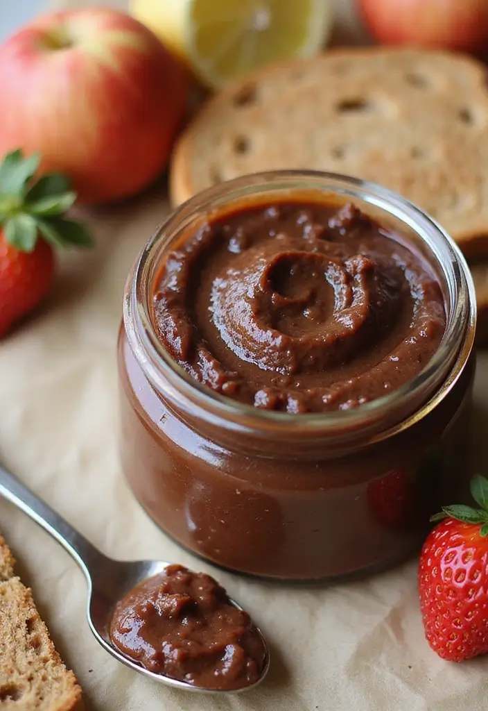 28 Healthy Chia Seed Recipes Packed With Protein - 3. Chocolate Peanut Butter Chia Seed Jam