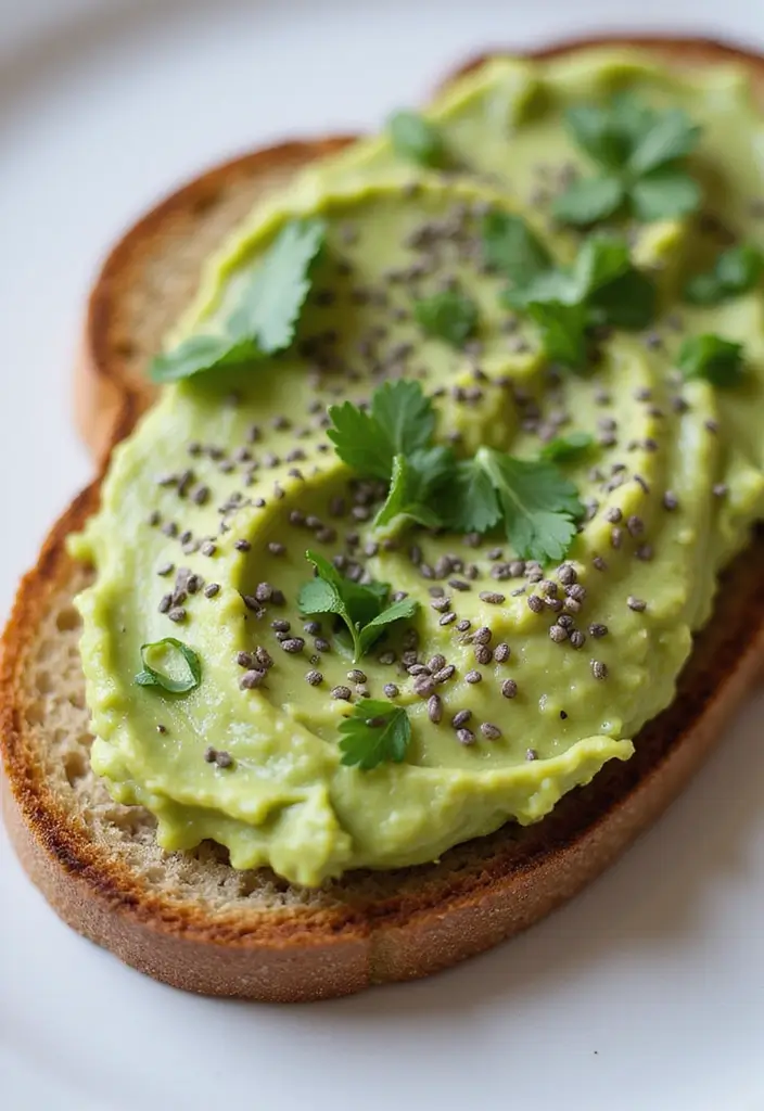 28 Healthy Chia Seed Recipes Packed With Protein - 8. Avocado Chia Seed Toast
