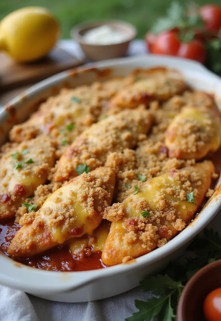28 Healthy Chicken Casserole Recipes That Are Cozy and Balanced - 14. BBQ Chicken Casserole