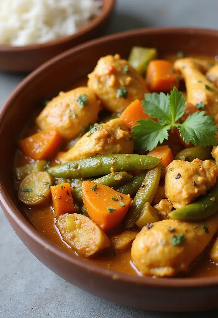 28 Healthy Chicken Casserole Recipes That Are Cozy and Balanced - 17. Chicken Curry Casserole