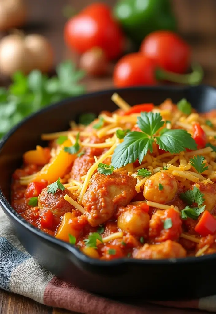 28 Healthy Chicken Casserole Recipes That Are Cozy and Balanced - 21. Chicken Fajita Casserole