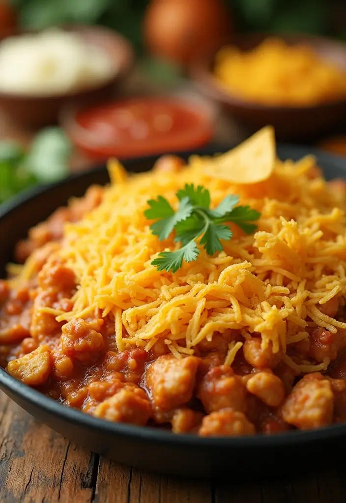 28 Healthy Chicken Casserole Recipes That Are Cozy and Balanced - 28. Chicken Taco Casserole