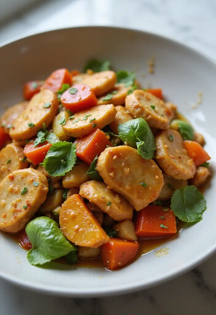 28 Healthy Chicken Stir Fry Recipes That Cook in Minutes - 13. Loaded Vegetable Chicken Stir Fry