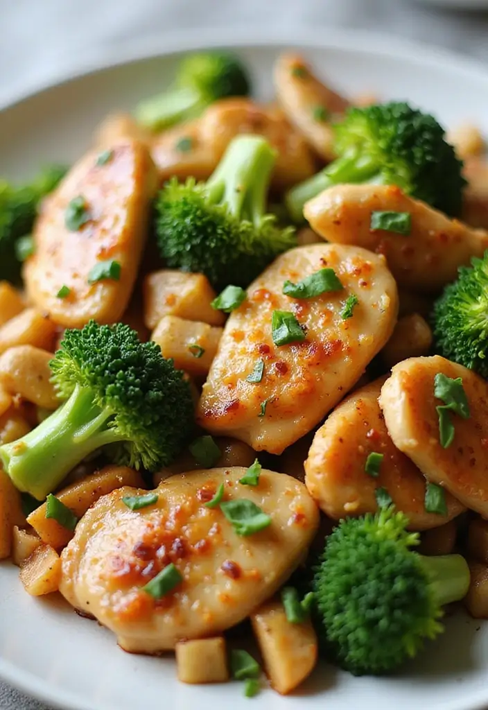 28 Healthy Chicken Stir Fry Recipes That Cook in Minutes - 25. Chicken and Broccoli Stir Fry