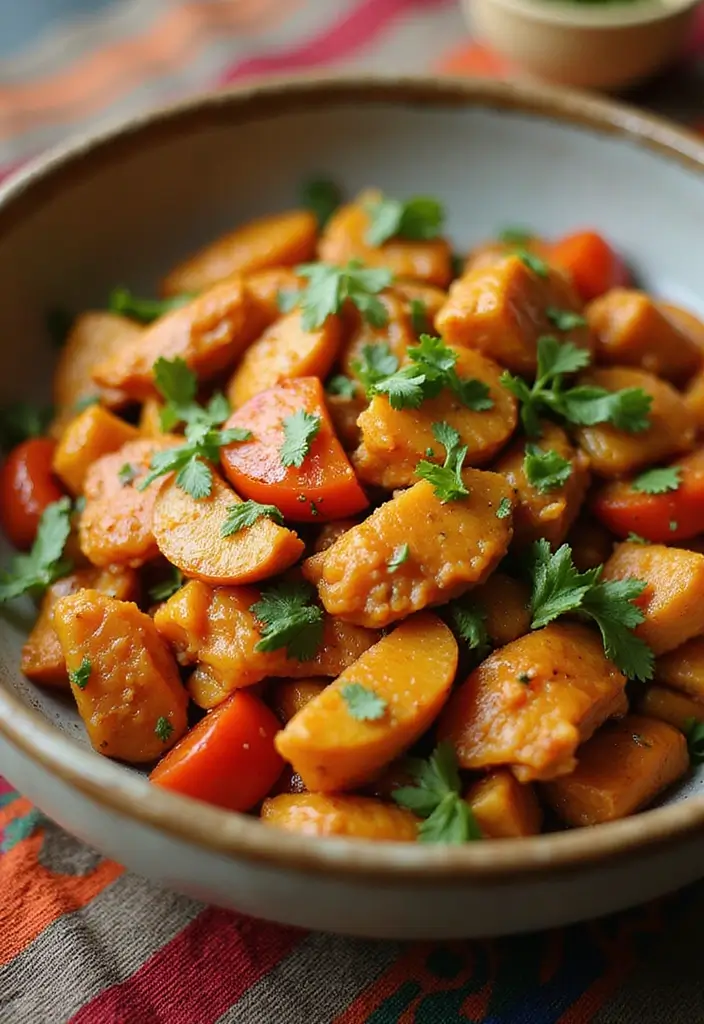 28 Healthy Chicken Stir Fry Recipes That Cook in Minutes - 7. Orange Chicken Stir Fry