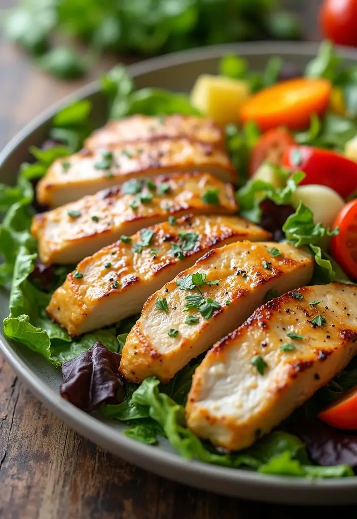 28 Healthy Chicken Tenderloin Recipes That Stay Juicy - 28. Chicken Tenderloin Salad