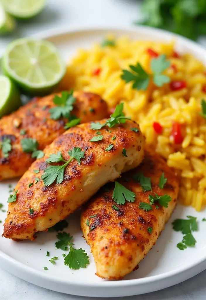 28 Healthy Chicken Tenderloin Recipes That Stay Juicy - 3. Spicy Cilantro Lime Chicken Tenderloins