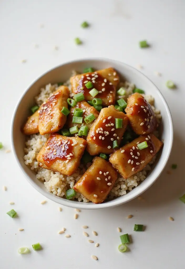 28 Healthy Chicken Tenderloin Recipes That Stay Juicy - 4. Teriyaki Chicken Tenderloins with Brown Rice