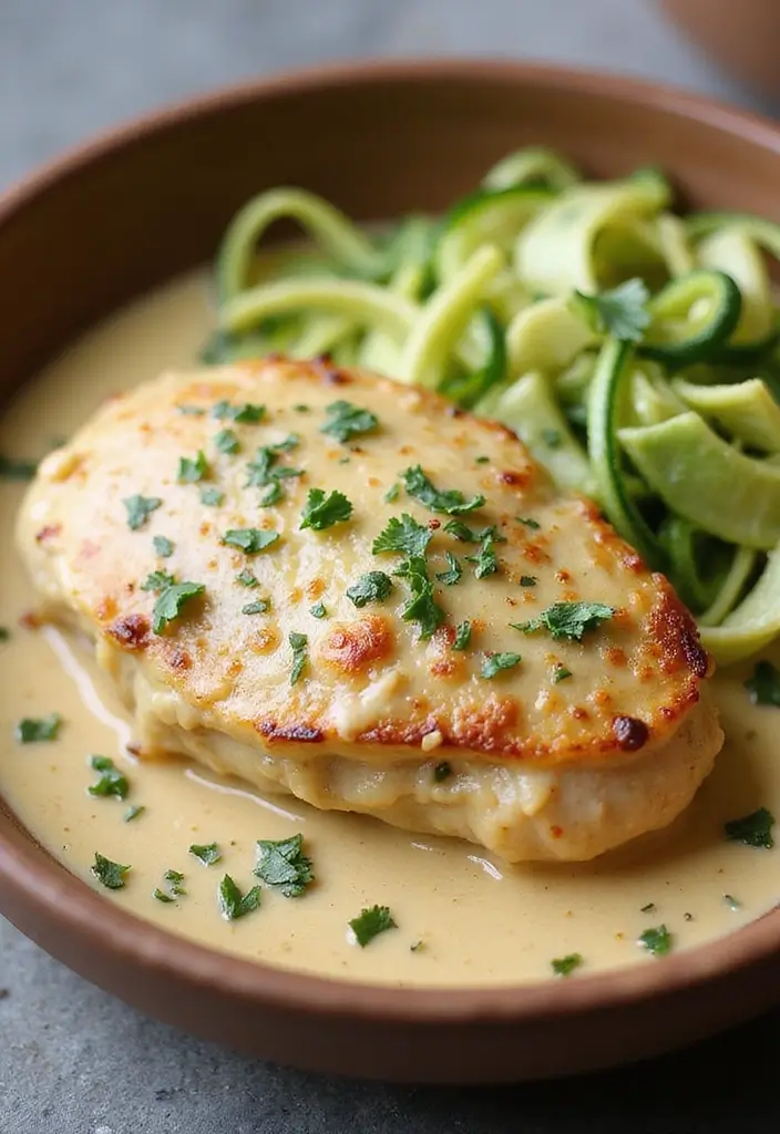 28 Healthy Chicken Tenderloin Recipes That Stay Juicy - 5. Creamy Garlic Parmesan Chicken Tenderloins