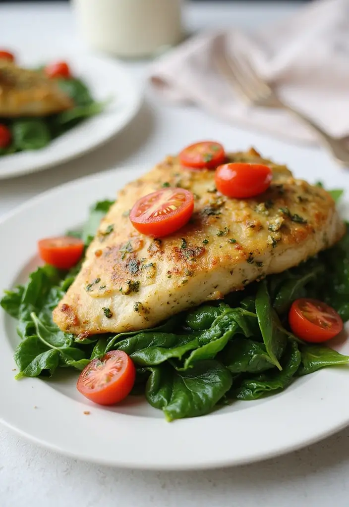 28 Healthy Chicken Tenderloin Recipes That Stay Juicy - 8. Pesto Chicken Tenderloins with Spinach