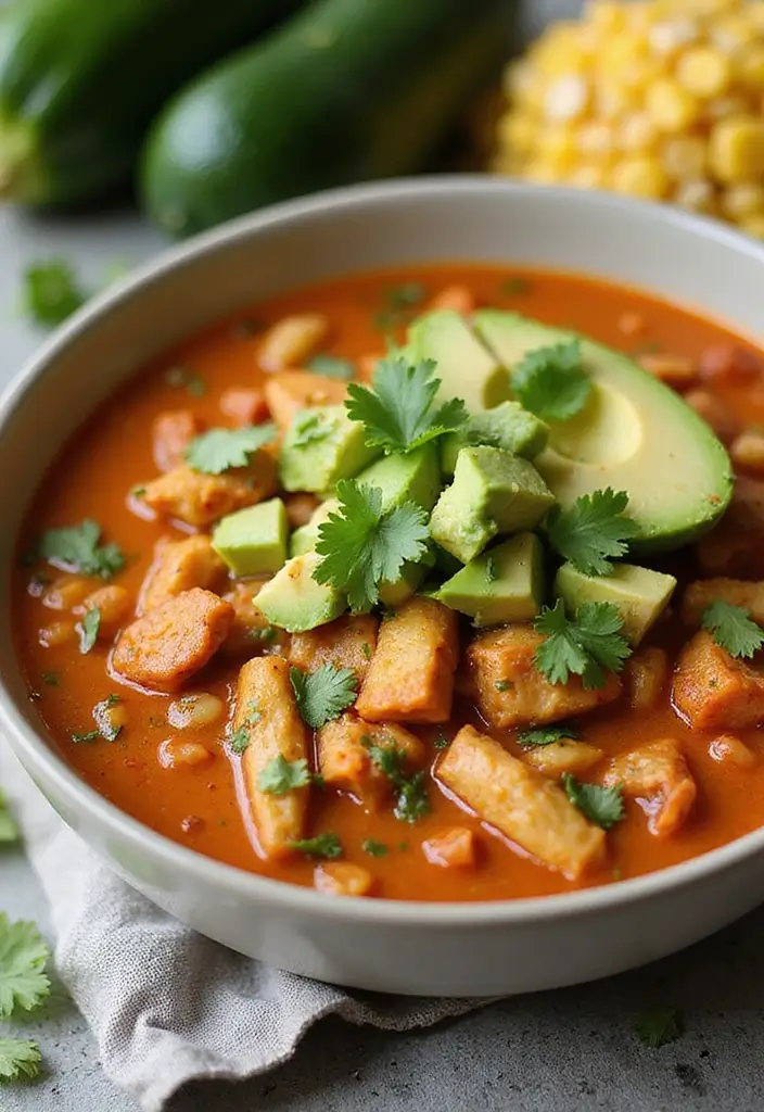28 Healthy Chicken Tortilla Soup Recipes That Warm You Up - 6. Low-Calorie Chicken Tortilla Soup