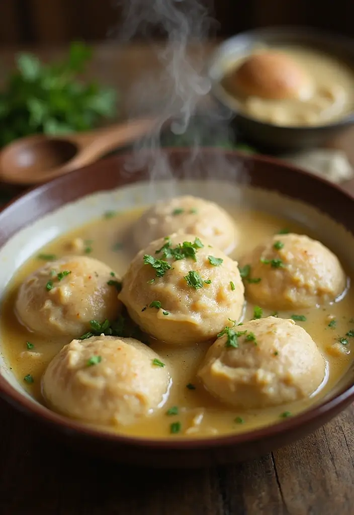 28 Healthy Chicken and Dumplings Recipes That Feel Cozy - 1. Classic Gluten-Free Chicken and Dumplings