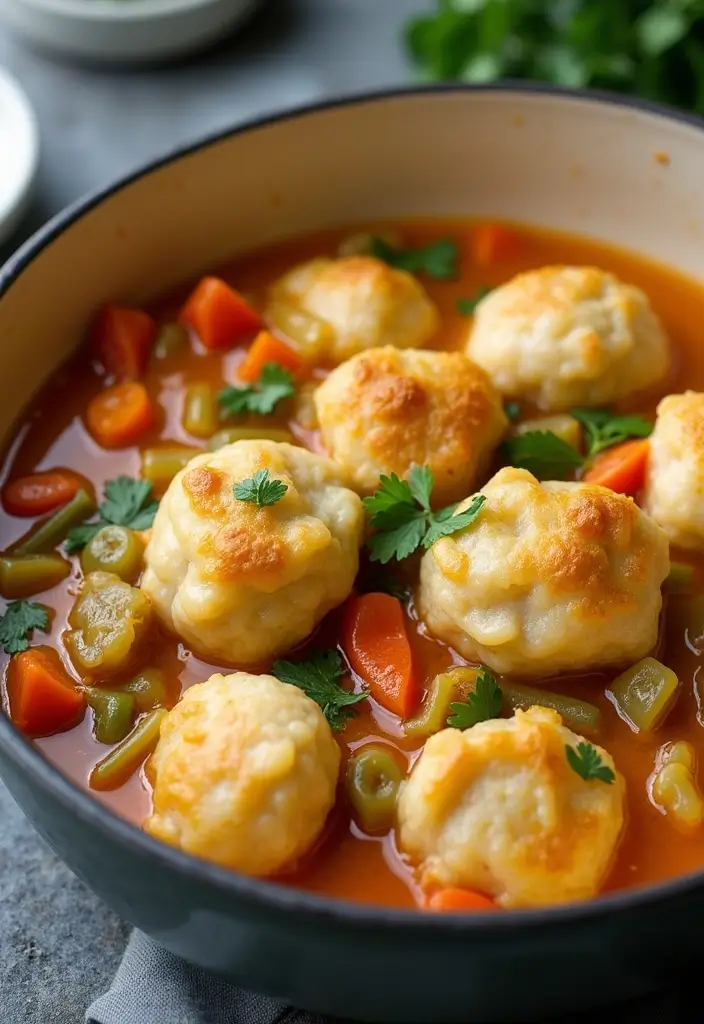 28 Healthy Chicken and Dumplings Recipes That Feel Cozy - 14. One-Pot Chicken and Dumplings