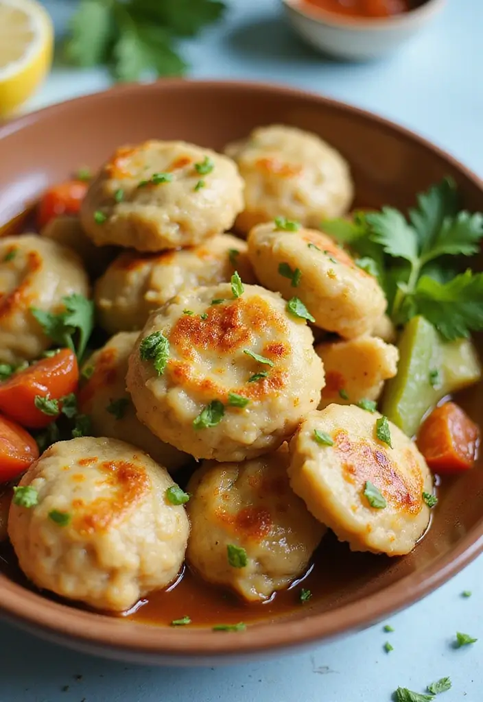 28 Healthy Chicken and Dumplings Recipes That Feel Cozy - 18. Vegan Chicken and Dumplings