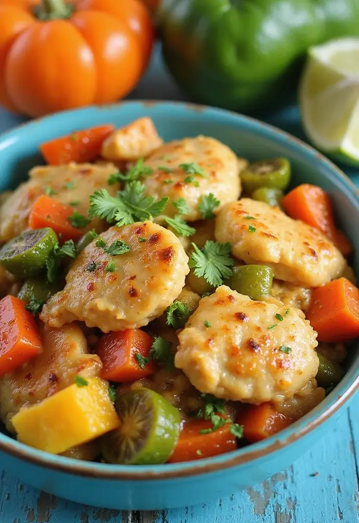 28 Healthy Chicken and Dumplings Recipes That Feel Cozy - 25. Chicken and Dumplings with Seasonal Vegetables