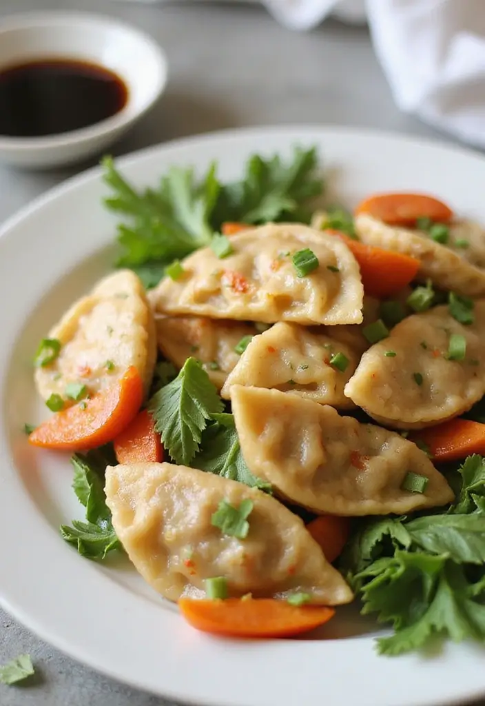 28 Healthy Chicken and Dumplings Recipes That Feel Cozy - 3. Low-Calorie Chicken and Vegetable Dumplings