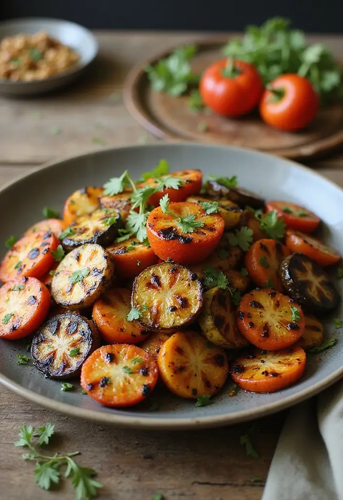 28 Healthy Dinner Recipes for Weight Losing That Actually Satisfy - 17. Balsamic Grilled Vegetables