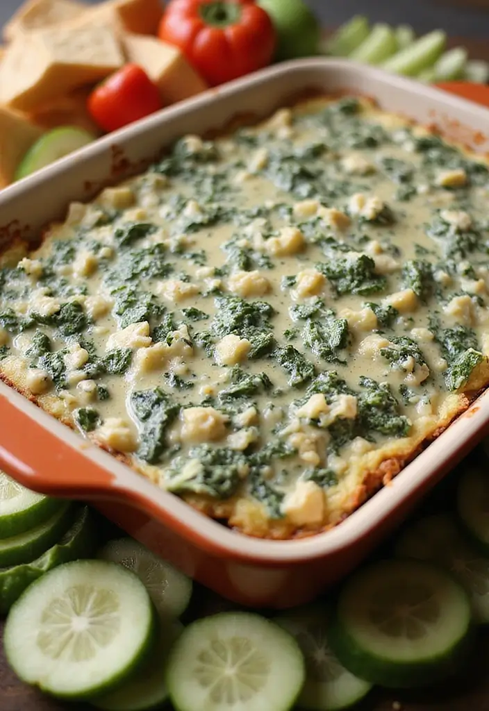 28 Healthy Recipes for Weight Losing That Are Filling - 21. Spinach and Artichoke Dip