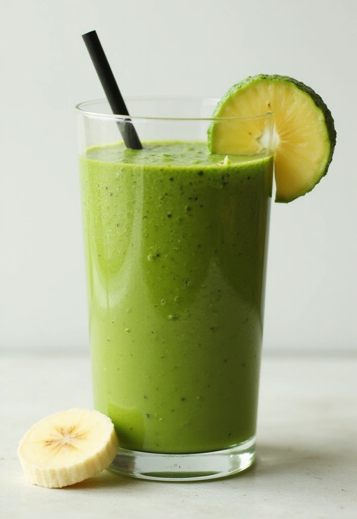 28 Healthy Recipes for Weight Losing That Are Filling - 5. Spinach and Avocado Smoothie