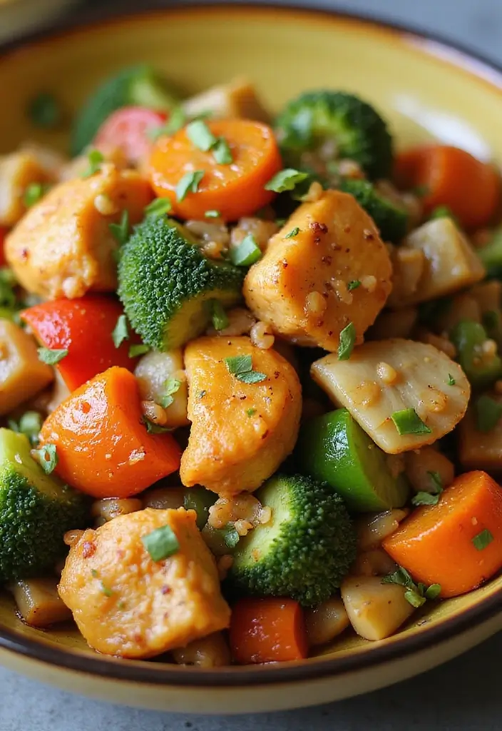 28 Orange Chicken Recipe Healthy Versions You’ll Love - 14. Orange Chicken and Mixed Veggie Stir-Fry