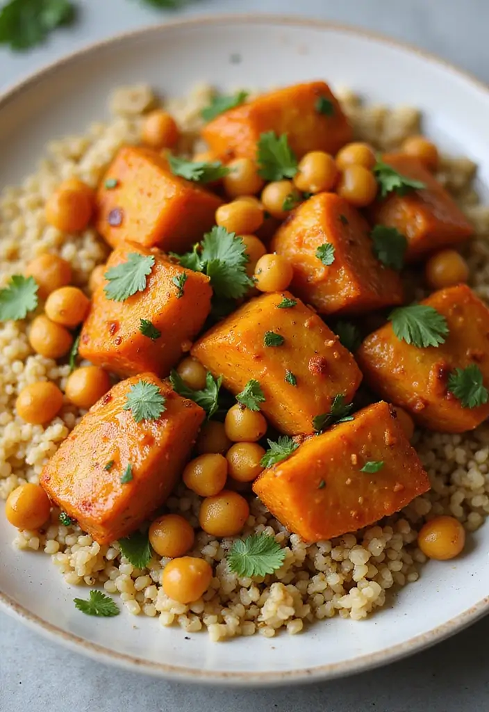 28 Orange Chicken Recipe Healthy Versions You’ll Love - 19. Orange Chicken with Chickpeas