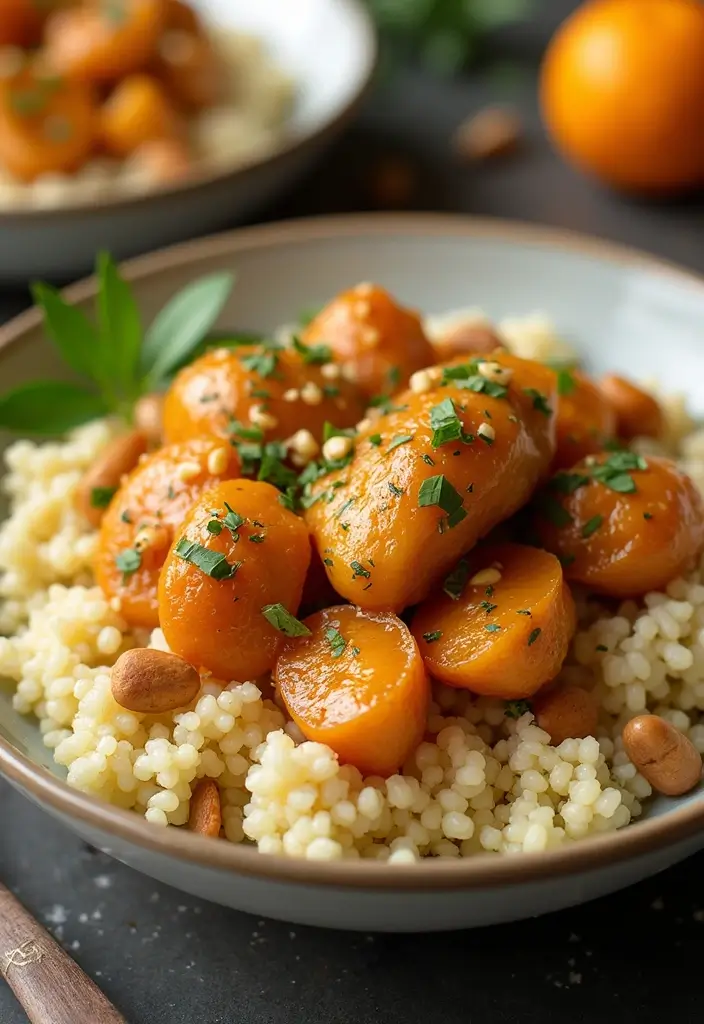28 Orange Chicken Recipe Healthy Versions You’ll Love - 21. Orange Chicken with Couscous