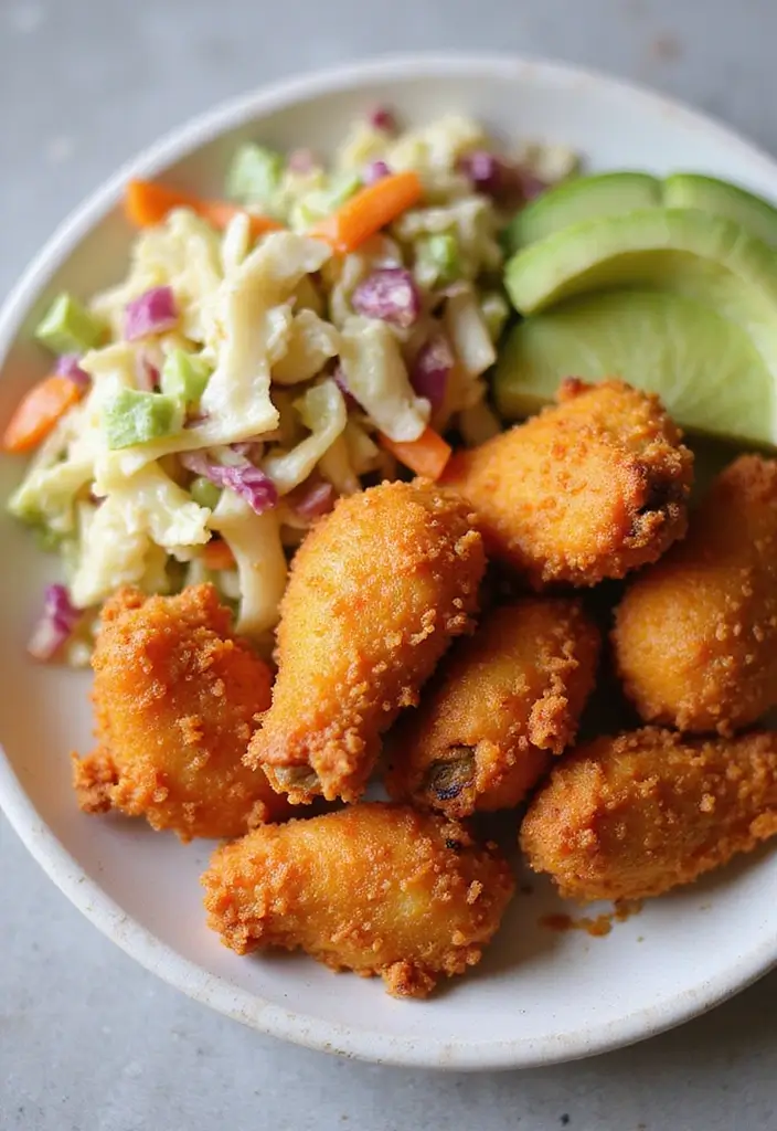28 Orange Chicken Recipe Healthy Versions You’ll Love - 24. Orange Chicken with Cabbage Slaw