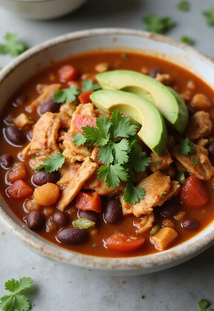 28 Shredded Chicken Recipes: Healthy Meals Made Easy - 25. Shredded Chicken Chili