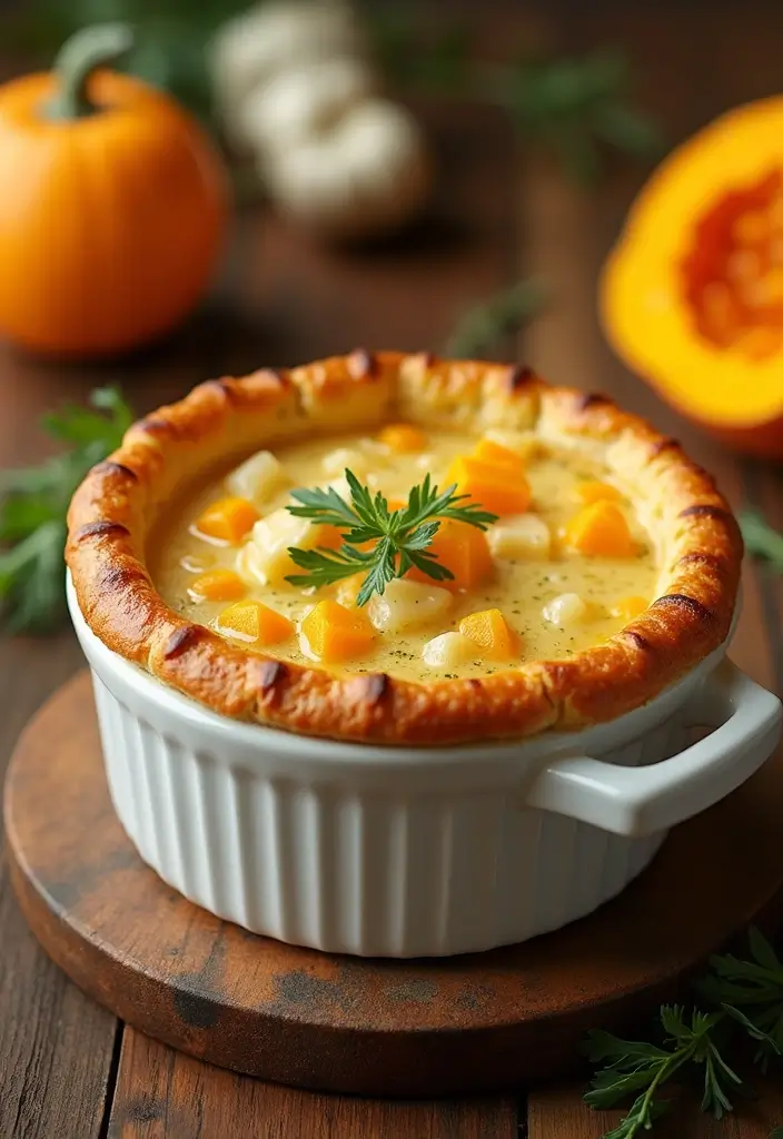 29 Chicken Pot Pie Healthy Recipes That Taste Like Comfort - 22. Chicken Pot Pie with Butternut Squash