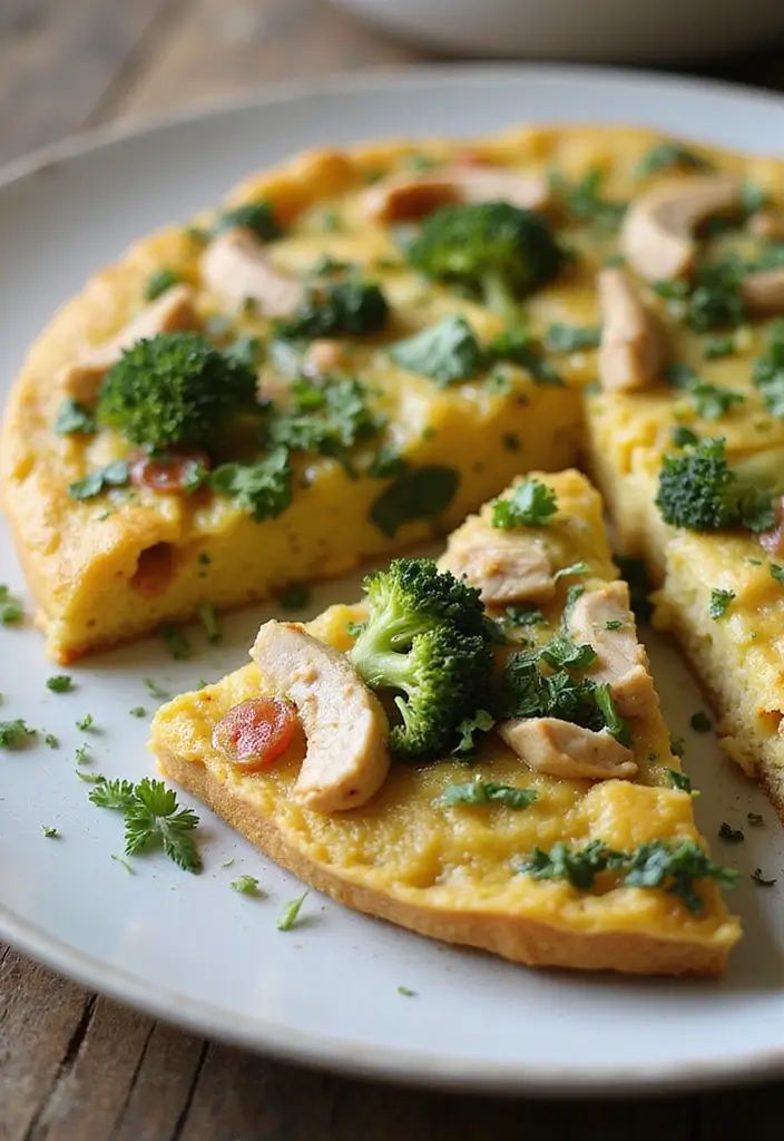 29 Chicken and Broccoli Recipes Healthy Dinners That Hit the Spot - 13. Chicken and Broccoli Frittata
