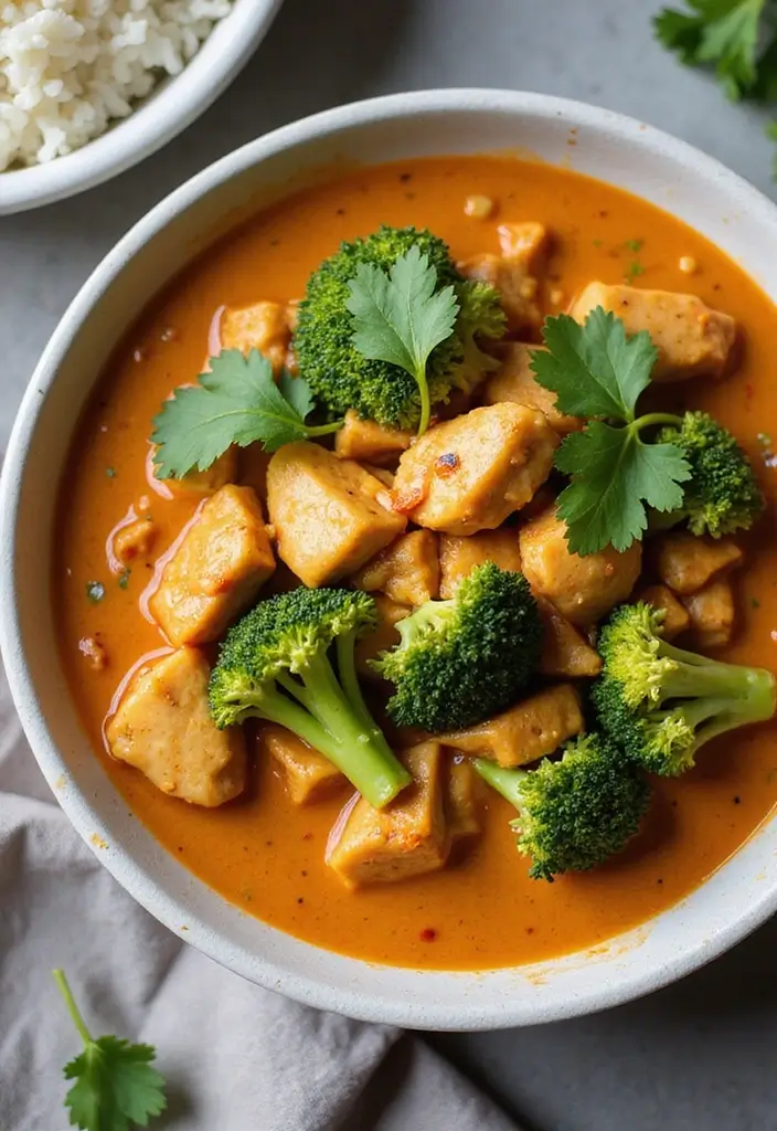 29 Chicken and Broccoli Recipes Healthy Dinners That Hit the Spot - 14. Thai Chicken and Broccoli Curry