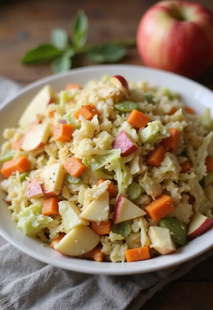 29 Easy Healthy Salad Recipes That Burst With Fresh Flavor - 15. Apple Cider Coleslaw
