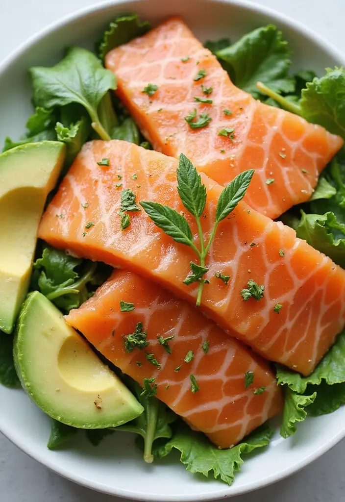29 Easy Healthy Salad Recipes That Burst With Fresh Flavor - 16. Smoked Salmon Salad