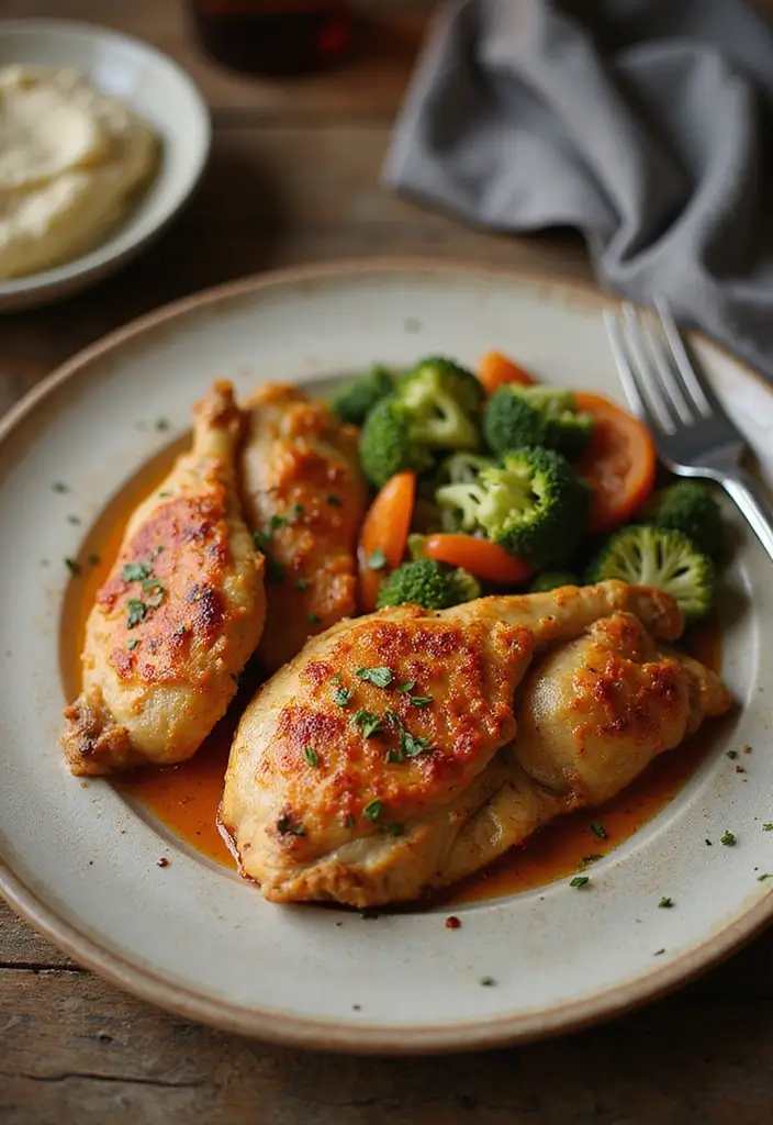 29 Healthy Baked Chicken Recipes That Are Simple and Delicious - 28. Smoked Paprika Baked Chicken