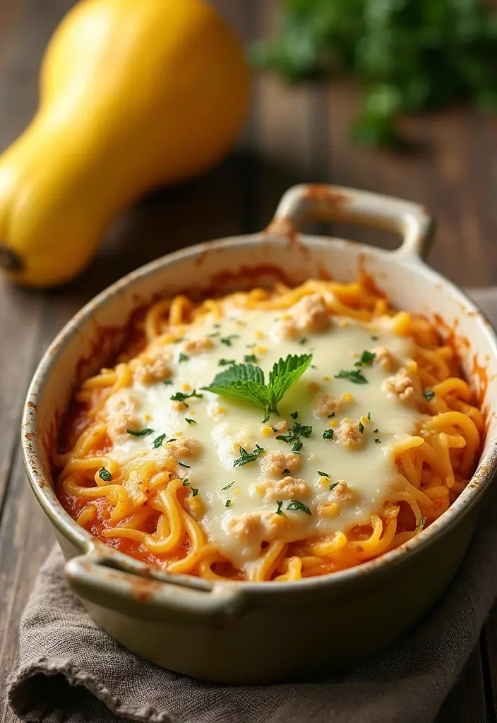 29 Healthy Casserole Recipes for Dinner That Everyone Will Love - 21. Spaghetti Squash Casserole