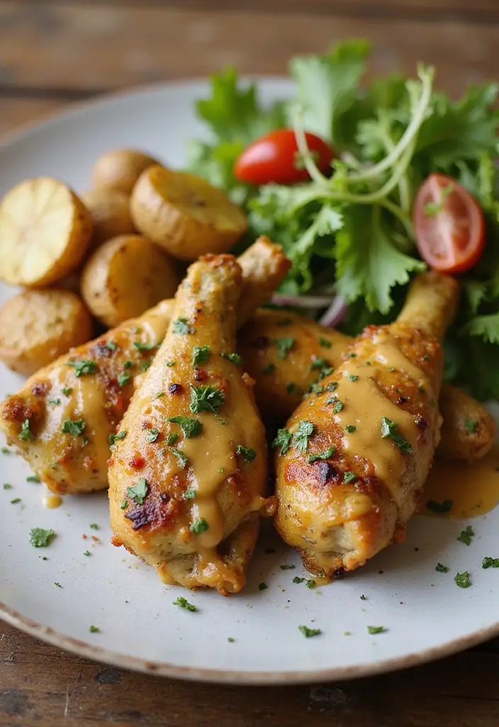 29 Healthy Chicken Drumstick Recipes That Are Oven-Ready - 10. Pesto Chicken Drumsticks