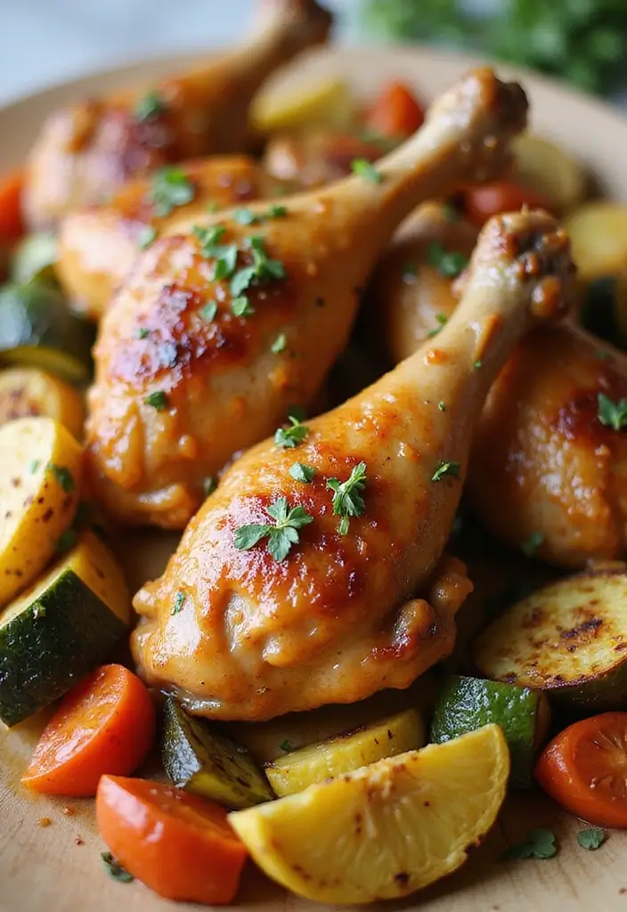 29 Healthy Chicken Drumstick Recipes That Are Oven-Ready - 12. Maple Mustard Drumsticks