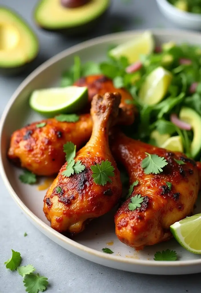 29 Healthy Chicken Drumstick Recipes That Are Oven-Ready - 18. Chipotle Lime Drumsticks