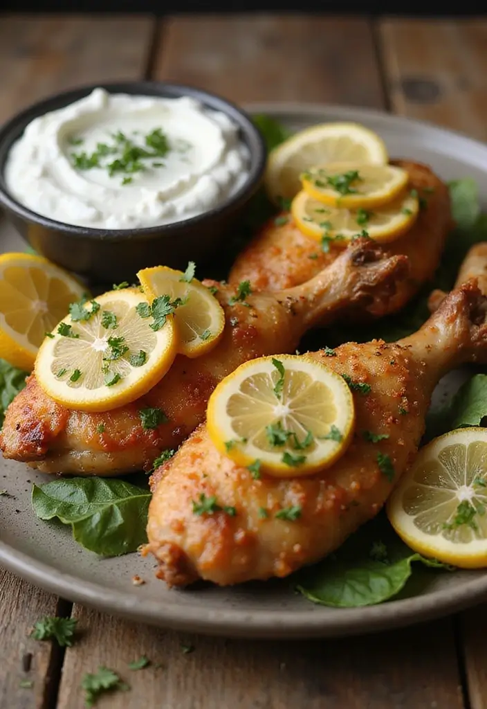 29 Healthy Chicken Drumstick Recipes That Are Oven-Ready - 22. Greek Style Drumsticks