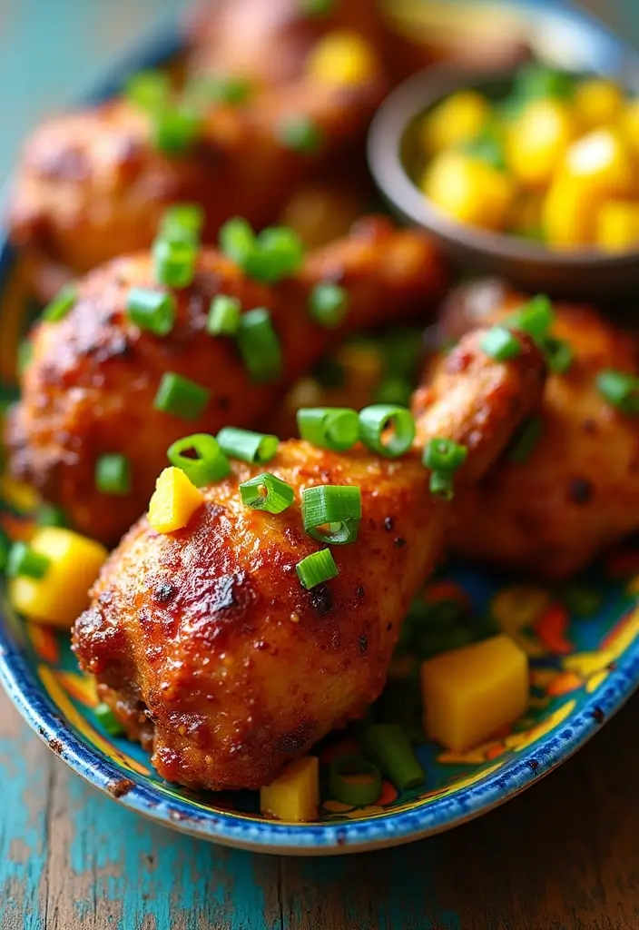 29 Healthy Chicken Drumstick Recipes That Are Oven-Ready - 25. Jerk Seasoned Drumsticks