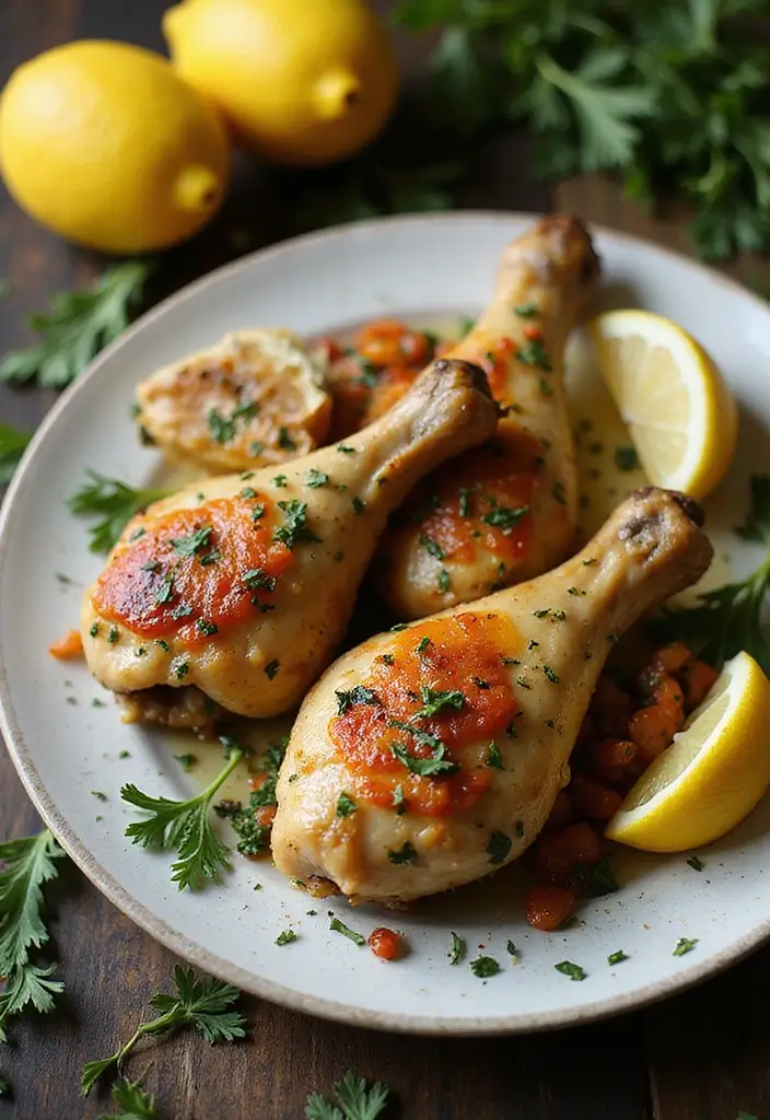 29 Healthy Chicken Drumstick Recipes That Are Oven-Ready - 4. Mediterranean Herb Drumsticks